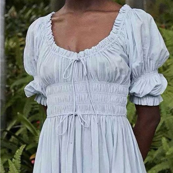 Doen Ischia Dress in Seaglass, Size M/L